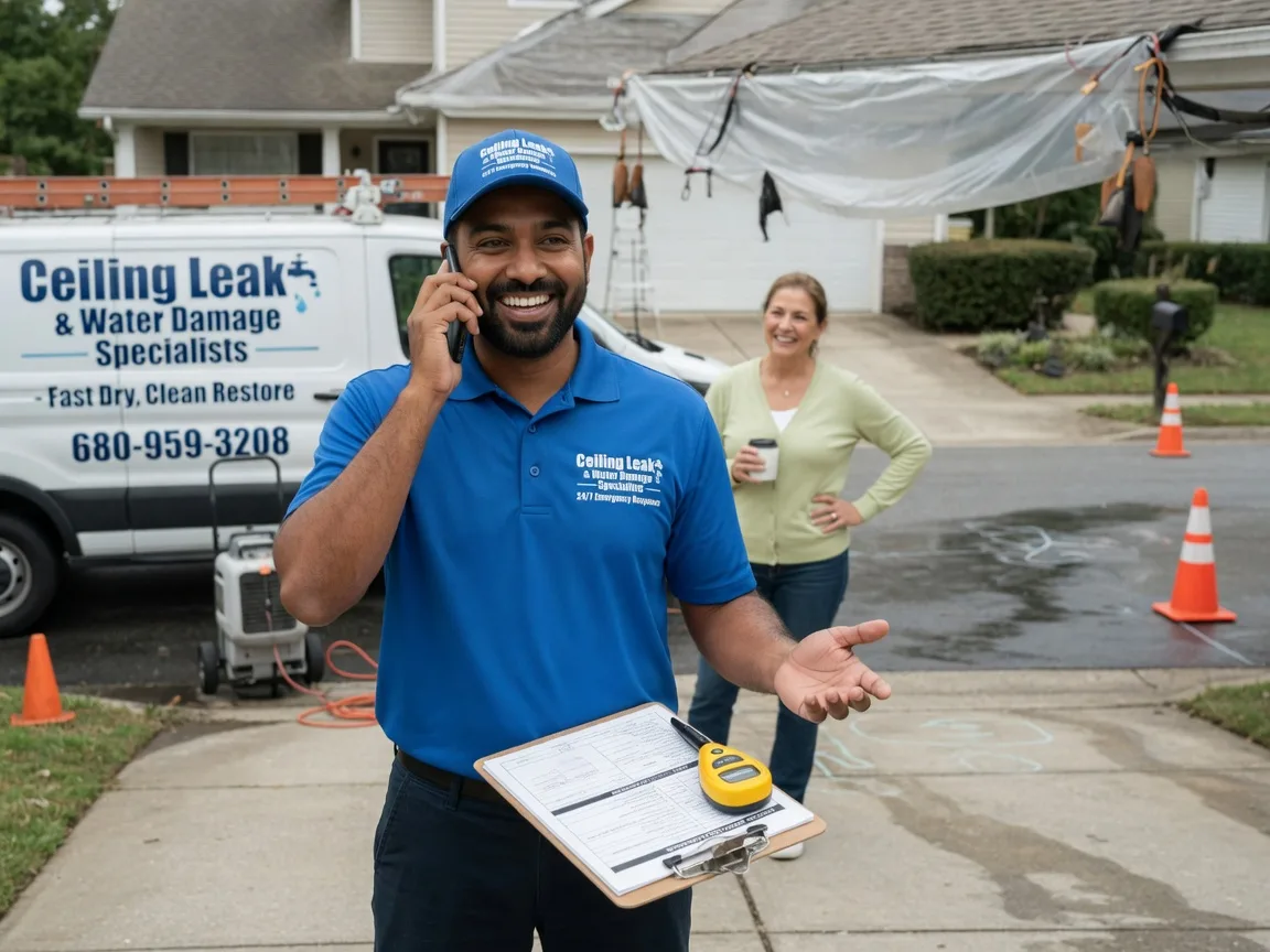 Ceiling Leak Cleanup Horicon, WI FAQs